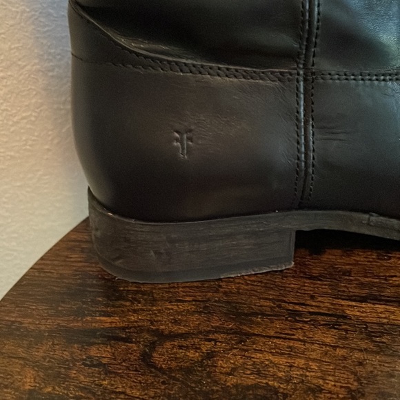 Leather Frye Tall Boots - Picture 3 of 7